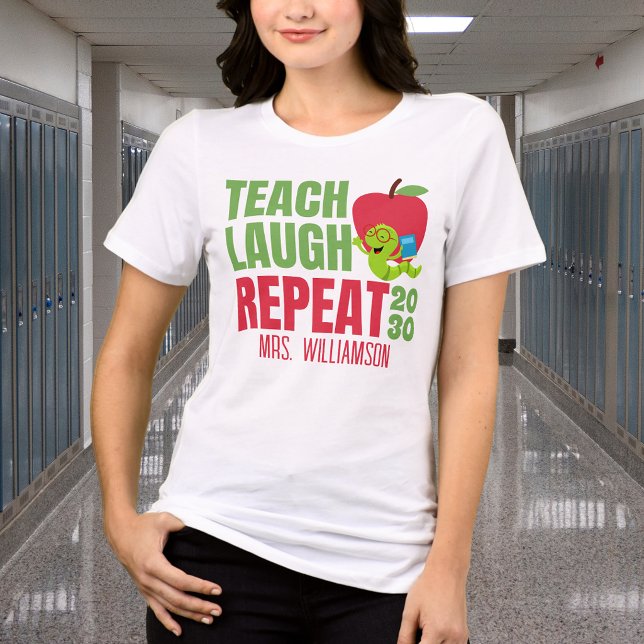 Lär Lätt Lärar-Repetera T Shirt (Skapare uppladdad)