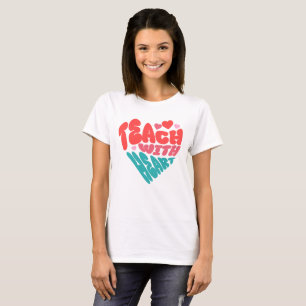 Lär Med Hjärta T Shirt