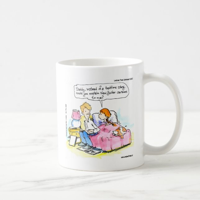 Lär mig att läsa satir Pappa Roligt Kaffemugg (Höger)