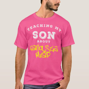 Lär min son om Gangsta Rap Cm T Shirt