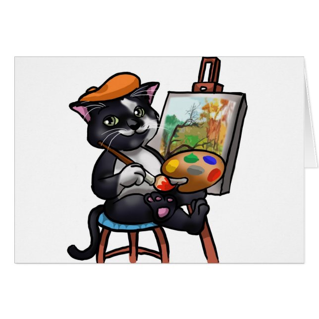 Lär nya saker hälsningskort (Framsidan Horizontal)