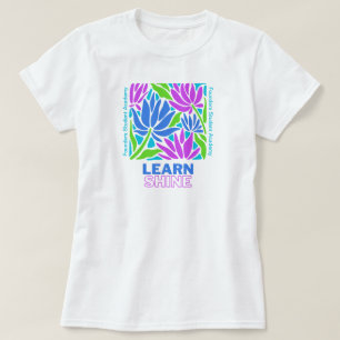 Lär Shine Back to school Lärare T Shirt