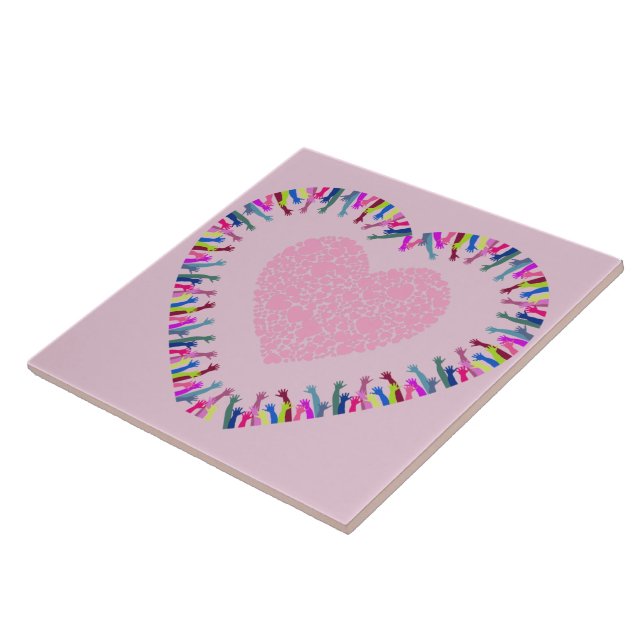 Lär till Kärlek Kakelplatta (Sidan)