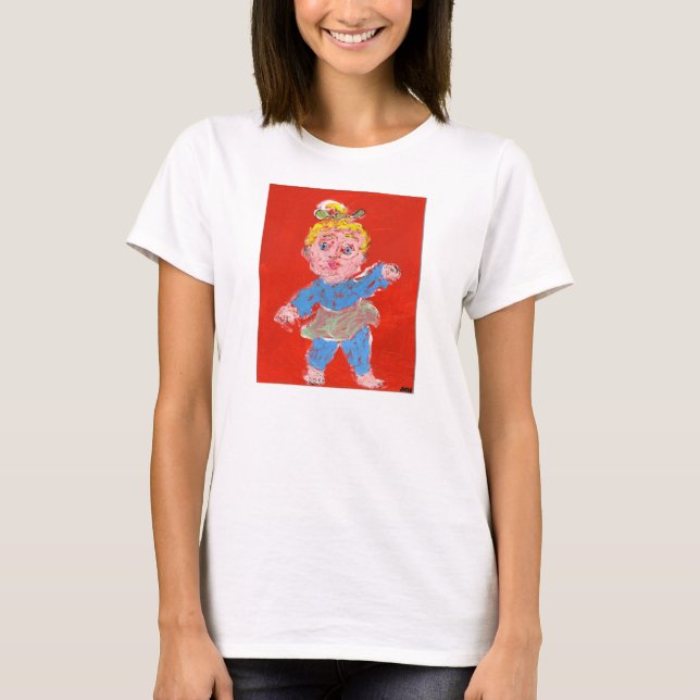 Lära att gå tee shirt (Framsida)