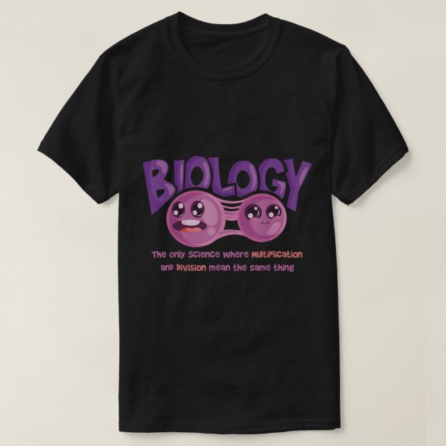 Lära biologi Cell Science Teacher Funny Quote T Shirt (Design framsida)
