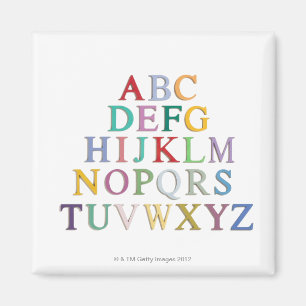 lära brev, alfabet magnet
