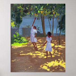 Lära efter Orange Bentota Sri Lanka 1998 Poster