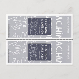 "Lära en melody" av Ashley Chunell Bokmärken Vykort