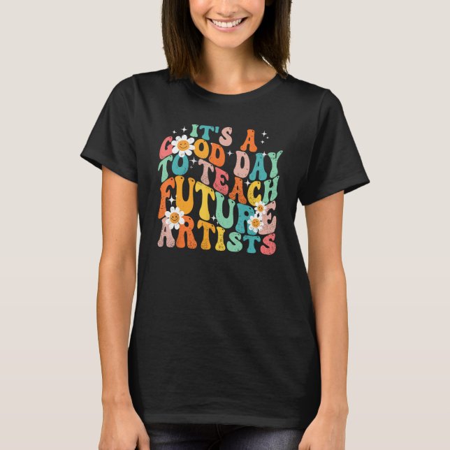 Lära framtida konstnärer målare t shirt (Framsida)