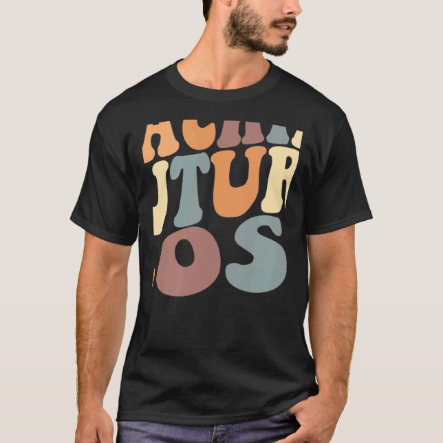 Lära framtida konstnärer Retro Teacher Studenter B T Shirt (Framsida)