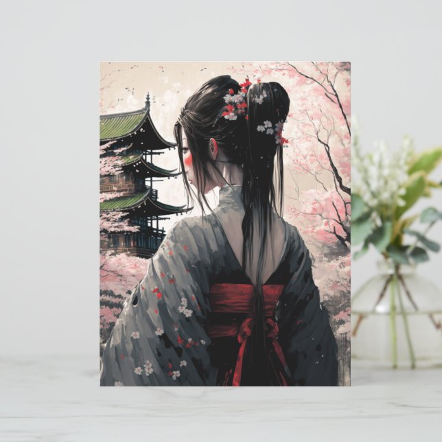 Lara Japan - Papierblatt (Stående Fram)