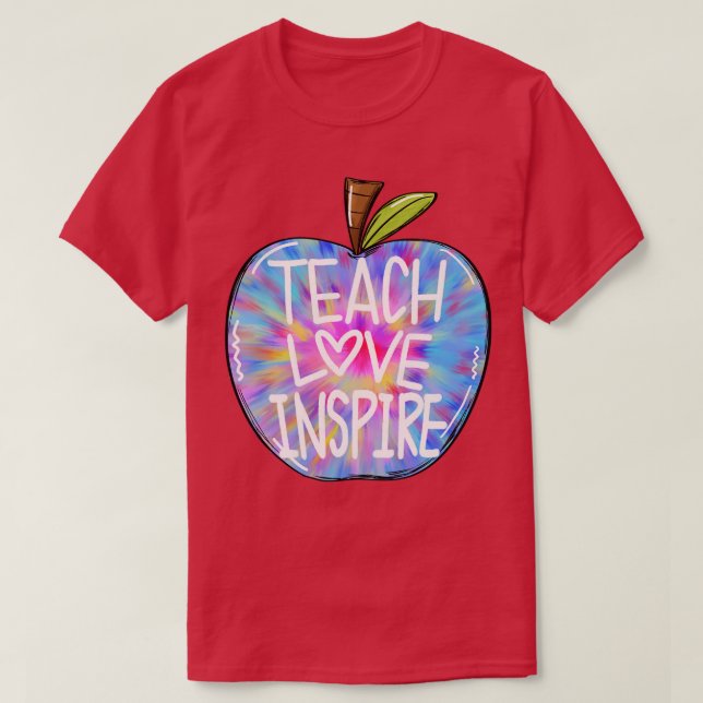 Lära kärlek inspirre 16 t shirt (Design framsida)