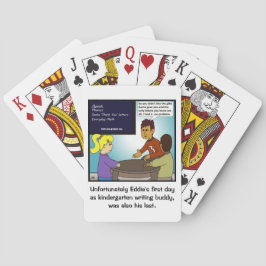 Lära Kindergarten-uppspelningskort Casinokort