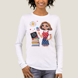 Lära med frihet och smak - 4:e läraren i juli t shirt