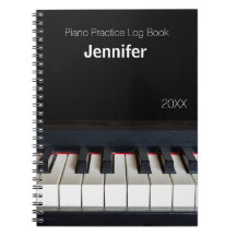 Lära Piano, Bok i Piano Practice Log