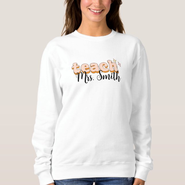 lära sweatshirt t shirt (Framsida)