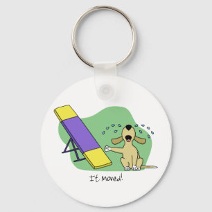 Lära Teeteragilityen Keychain Nyckelring