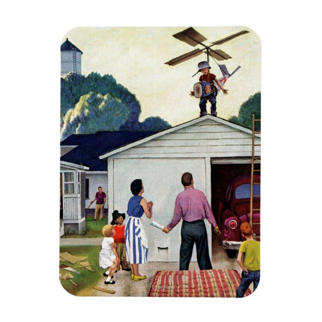 Lära till Fly Magnet (Vertikal)