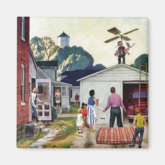 Lära till Fly Magnet (Framsidan)