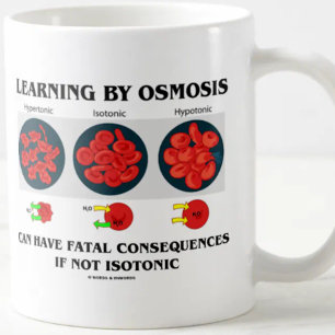 Lära vid dödliga följder för Osmosis (biologi) Kaffemugg