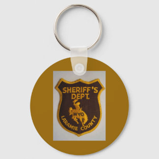 Laramie County Sheriffs Dept Keychain Nyckelring