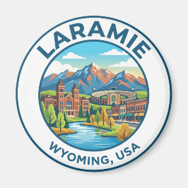 Laramie USA Magnet