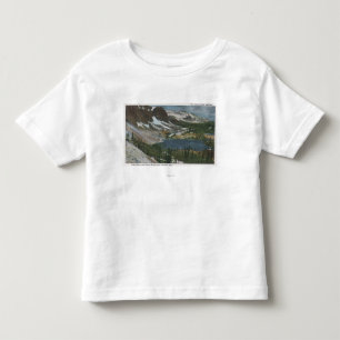 Laramie WY - sjön Marie och snöig spänner på U T Shirt