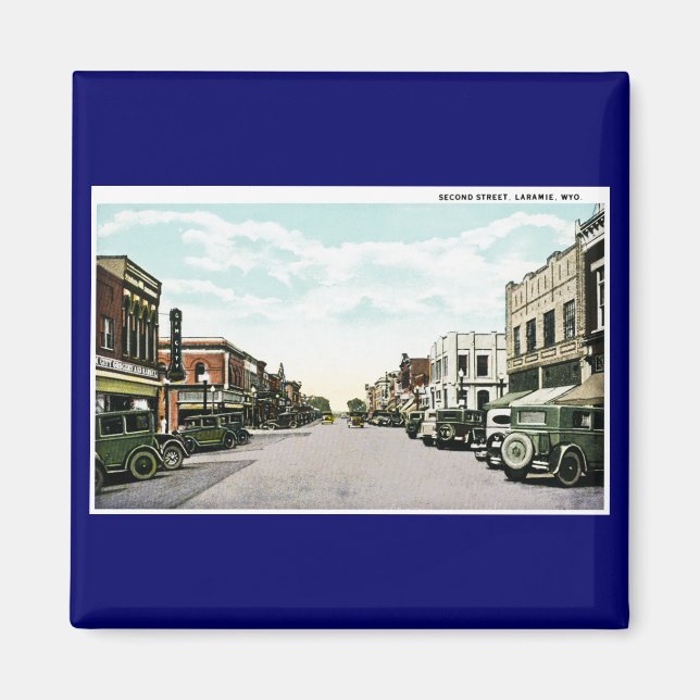 Laramie, Wyoming Magnet (Framsidan)