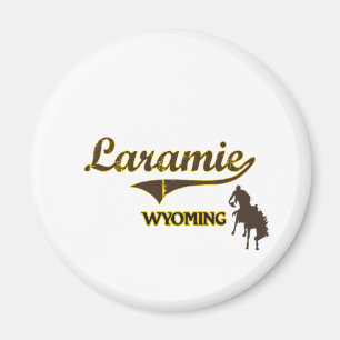 Laramie Wyoming stadsklassiker Magnet