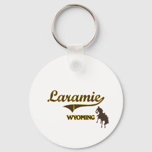 Laramie Wyoming stadsklassiker Nyckelring