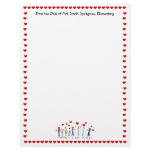 Lärande är ett hjärt-letterhead-arbete