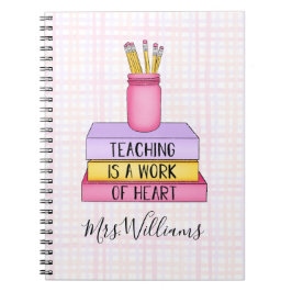 Lärande är ett verk av Heart Lärarpresenten Anteckningsbok