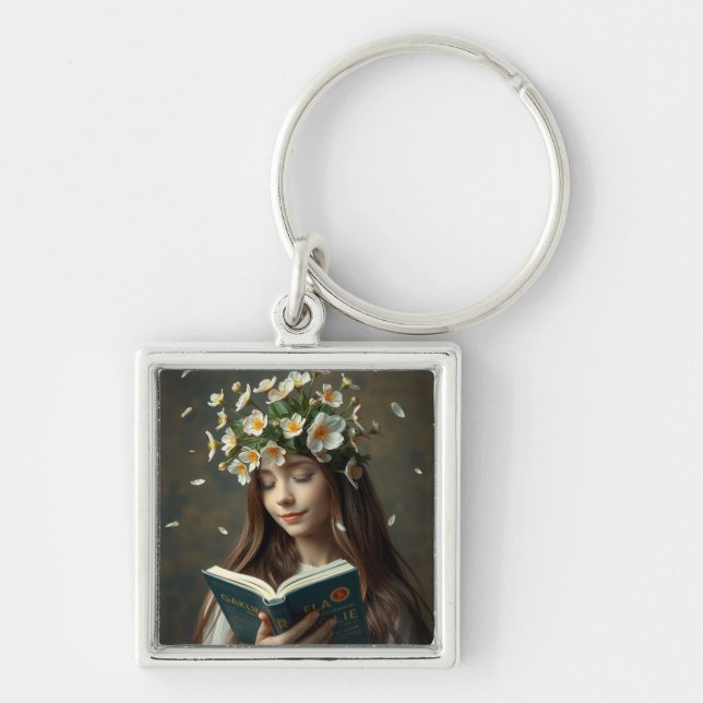 Lärande Blossom Nyckelring (Framsidan)
