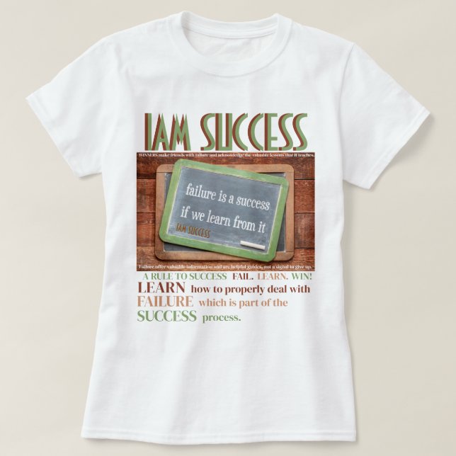 LÄRANDE FRÅN FEL T SHIRT (Design framsida)