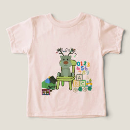 Lärande Grön Älg T Shirt