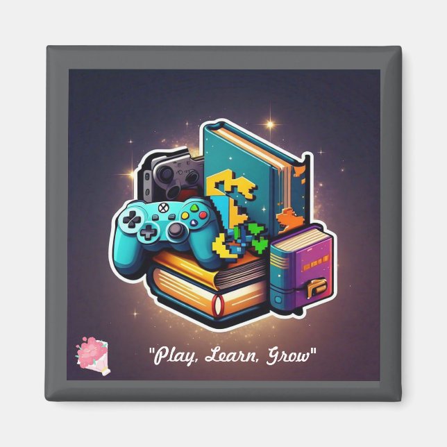 "Lärande lekplats" Magnet (Framsidan)