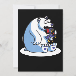 Lårande Polar Bear Penguin Ice Cream Animal Lover