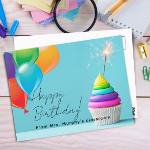 Lärar Barn Kalas Vykort