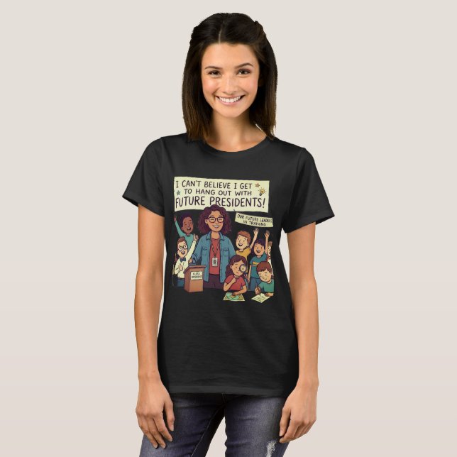 Lärar-T-Shirt T Shirt (Hel framsida)