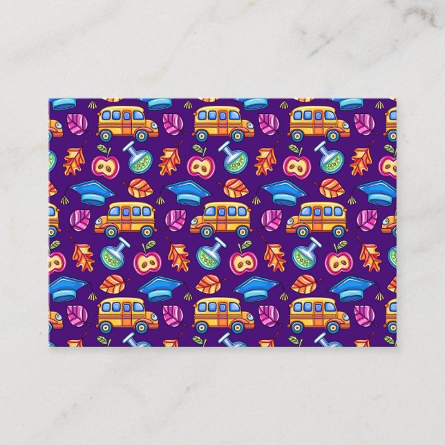 LärarAffärskort Visitkort (Framsida)