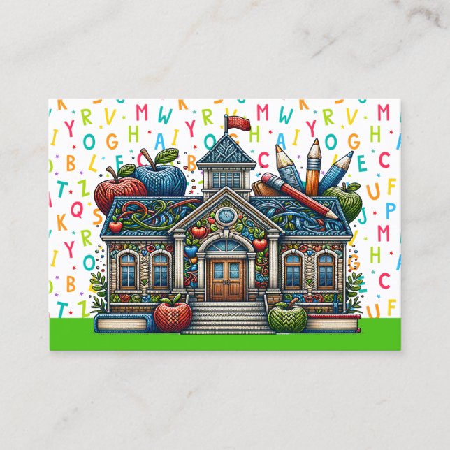 LärarAffärskort Visitkort (Framsida)