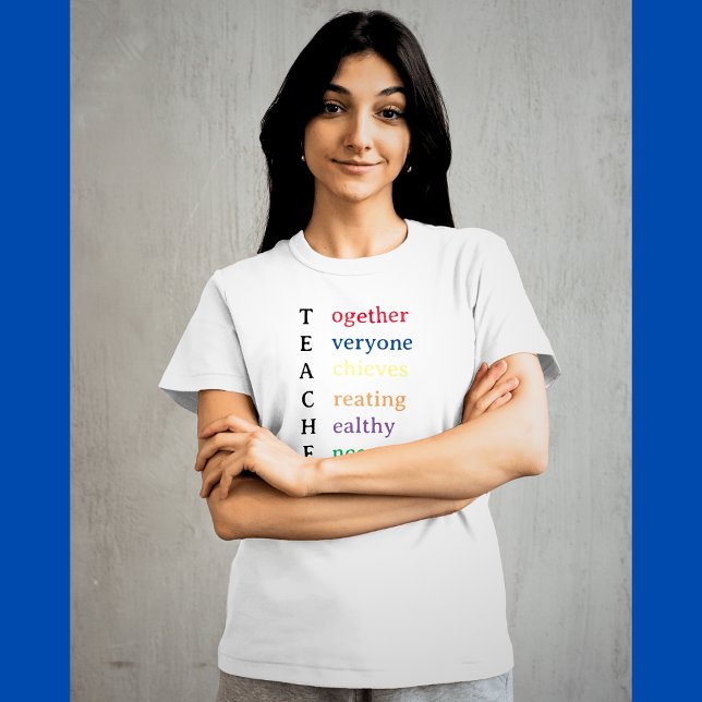 Lärarakronym Rolig Läraruppskattning T Shirt (Skapare uppladdad)