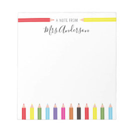 Läraranteckning från Läraren Anteckningsblock