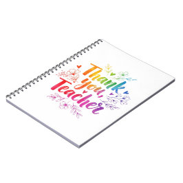 Läraranteckningsbok - Tack, Lärare! Anteckningsbok