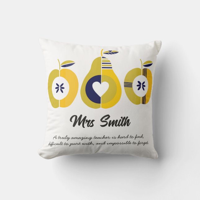 Läraräppelcitat Kudde (Framsida)