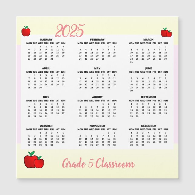 Läraräppelkalender 2025 (Framsida)