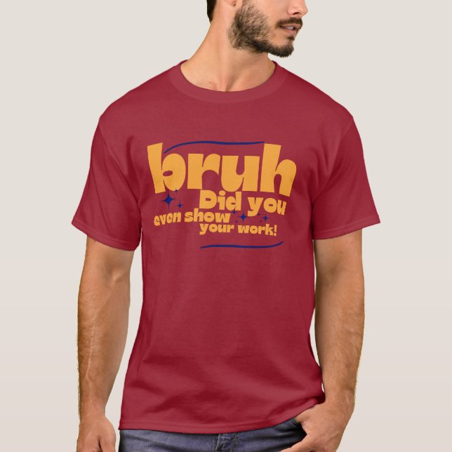 Lärarassistent för Lärare med lustigt ljus, Lärare T Shirt (Framsida)