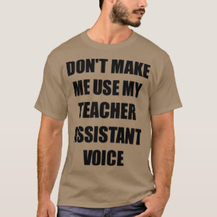 Lärarassistent Gift for Coworkers Funny Present T Shirt