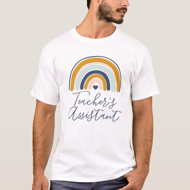 Lärarassistenten ParaProfessional SPED Autism S T Shirt (Framsida)