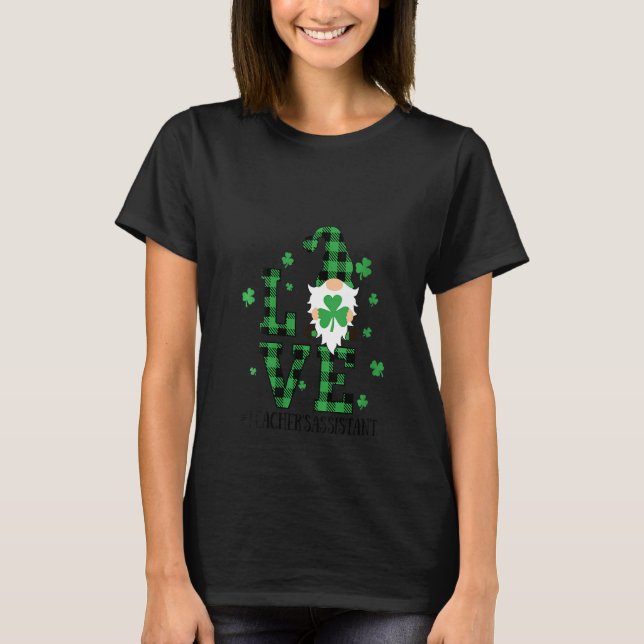 Lärarassistenten vid Kärlek till St. T Shirt (Framsida)